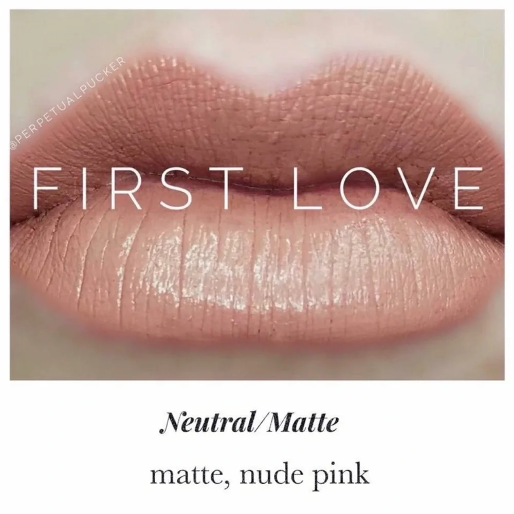 New lipsense First Love Matte Nude Pink Lipstick